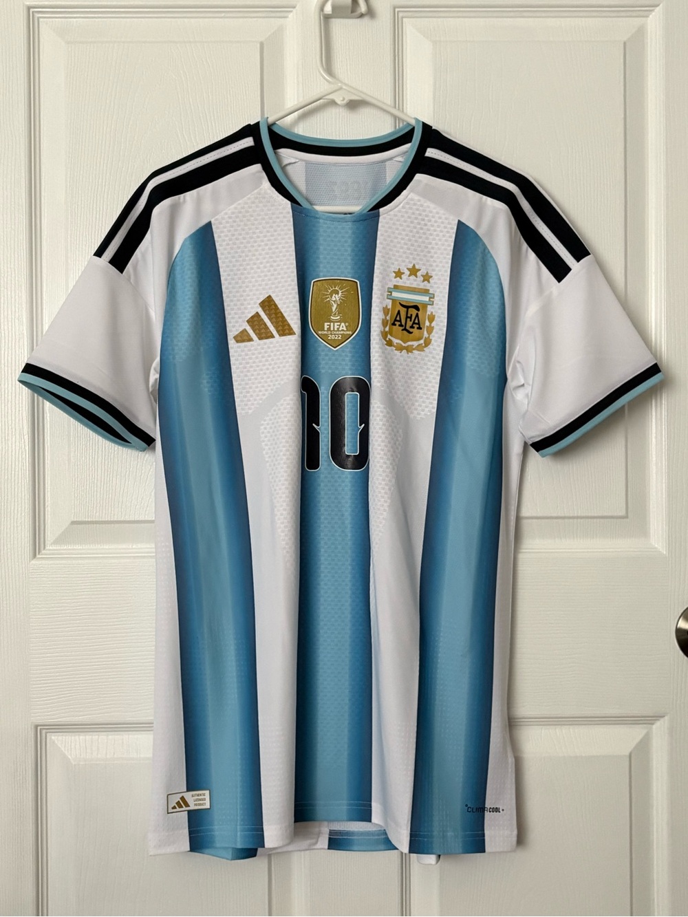 Adidas Argentina National Team Soccer Home Jersey - Official World Cup 2026